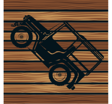 Dessous de verre véhicule tout-terrain vintage - TenStickers