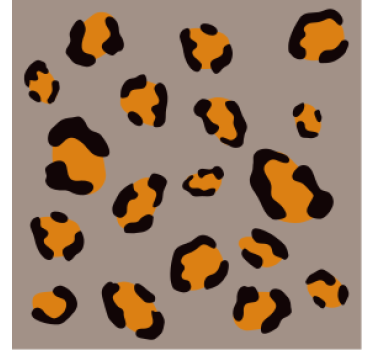 Dessous de verre bière motif léopard - TenStickers