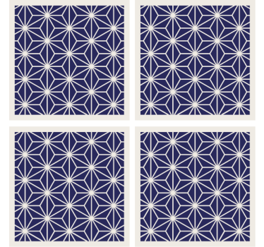 Dessous de verre finition texturée géométrique - TenStickers