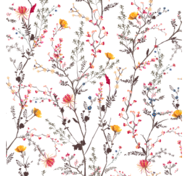 Dessous de verre motif branches florales - TenStickers
