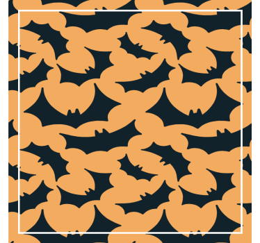 Dessous de verre halloween motif chauve-souris - TenStickers