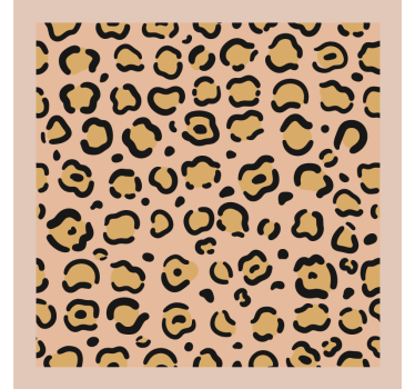Dessous de verre motif imprimé léopard - TenStickers