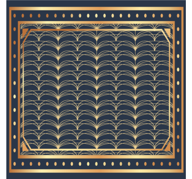 Dessous de verre motif géométrique élégant - TenStickers