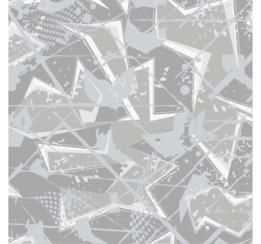 Dessous de verre motif géométrique abstrait - TenStickers