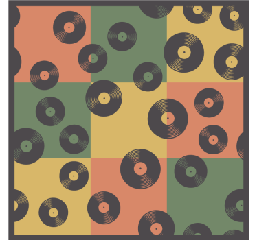 Dessous de verre geek motif vinyle - TenStickers