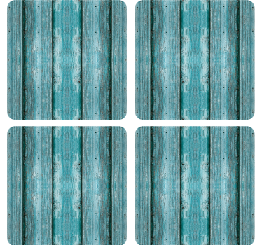 Dessous de verre surface en planches texturées - TenStickers