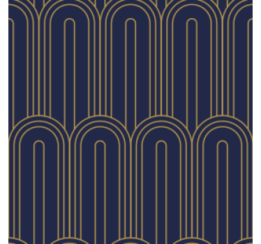Dessous de verre motif lignes courbes - TenStickers