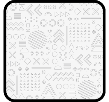 Dessous de verre motifs géométriques abstraits - TenStickers