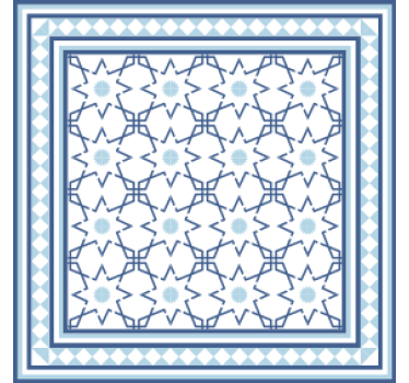 Dessous de verre motif forme géométrique - TenStickers