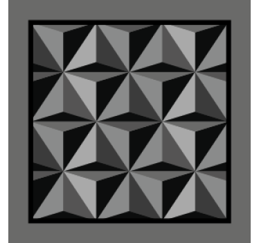 Dessous de verre motif formes géométriques - TenStickers