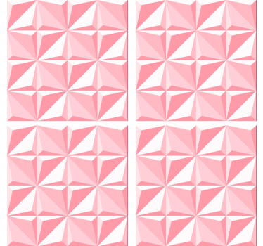 Dessous de verre motif géométrique texturé - TenStickers
