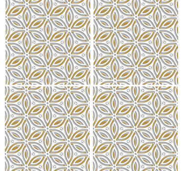 Dessous de verre Élément floral complexe - TenStickers