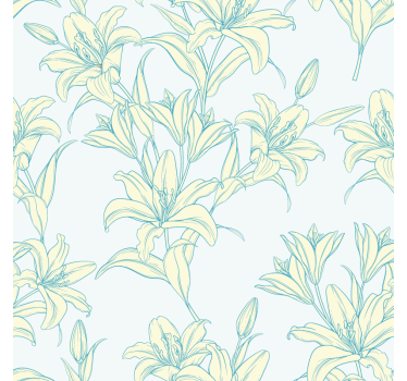 Dessous de verre Élégance motif floral - TenStickers