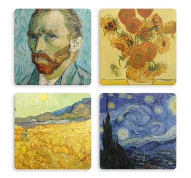 Dessous de verre art de Van Gogh - TenStickers