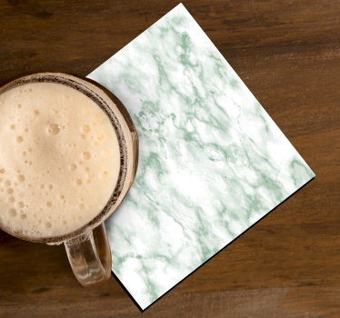 Dessous de verre design en marbre - TenStickers