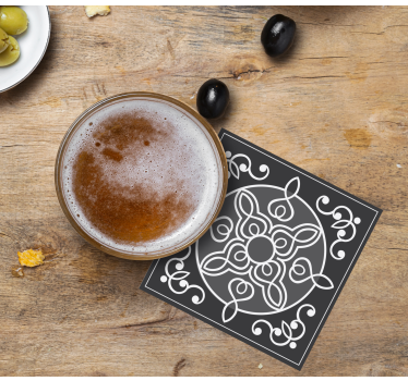 dessous de verre forme carreaux Carreaux décoratifs élégants - TenStickers
