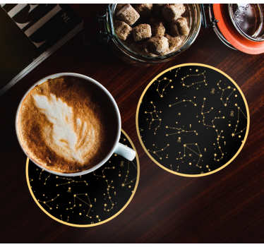 Dessous de verre geek motifs célestes - TenStickers