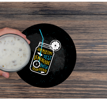 Dessous de verre moderne pot de limonade rafraîchissant - TenStickers