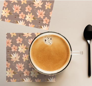 Dessous de verre motif botanique - TenStickers