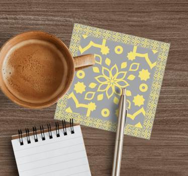 Dessous de verre motif botanique complexe - TenStickers