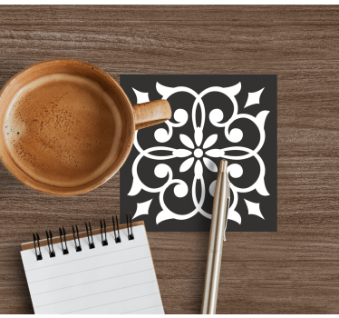 Dessous de verre motif botanique élaboré - TenStickers