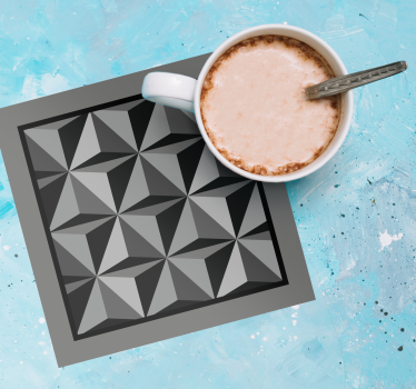 Dessous de verre motif formes géométriques - TenStickers