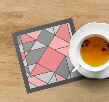 Dessous de verre motif géométrique - TenStickers