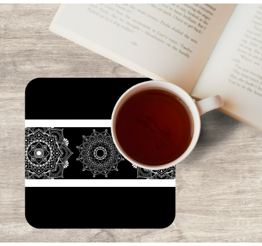 Dessous de verre motif mandala complexe - TenStickers