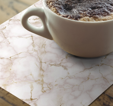 Dessous de verre motif marbre - TenStickers
