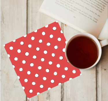 Dessous de verre motif pois - TenStickers