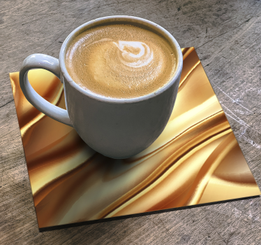 Dessous de verre motif vagues fluides - TenStickers