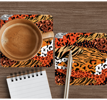Dessous de verre motifs animaux féroces - TenStickers