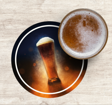 Sous-block avec motif bière fraîche - TenStickers