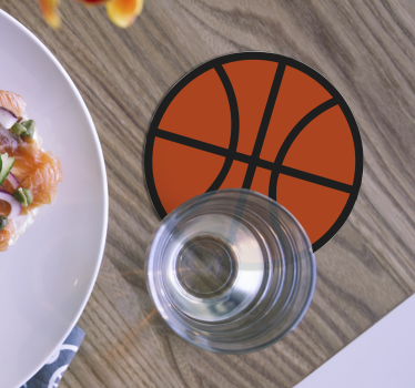 dessous de verre tres moderne Basketball - TenStickers