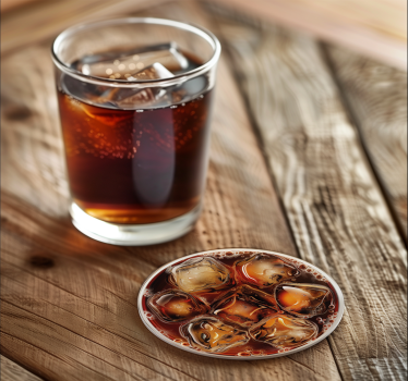 Dessous de verre boisson au cola - TenStickers