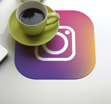 Sous de verre Instagram - TenStickers
