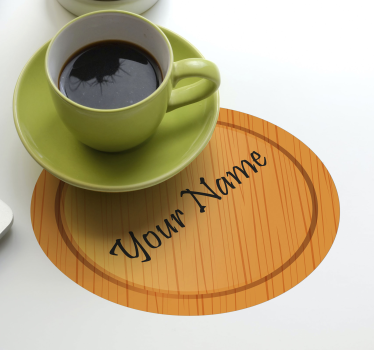 Sous verre Texture effet bois et personnalisable - TenStickers