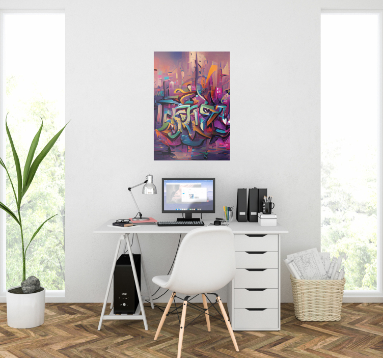 Poster graffiti art urbain - TenStickers