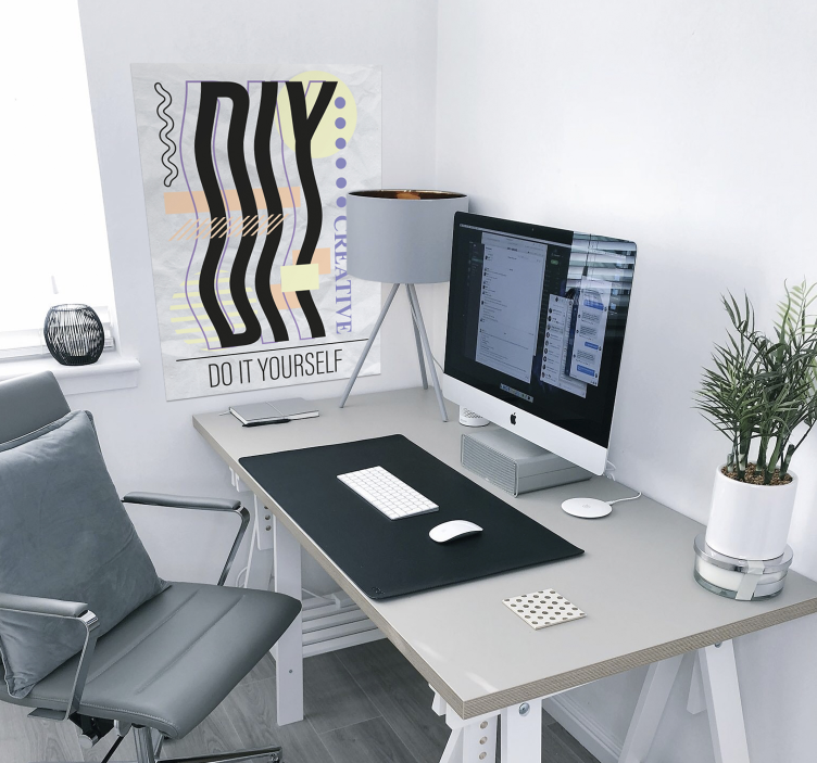 Poster motif "Do it yourself" - TenStickers