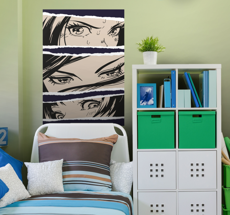 Poster motif portraits anime - TenStickers