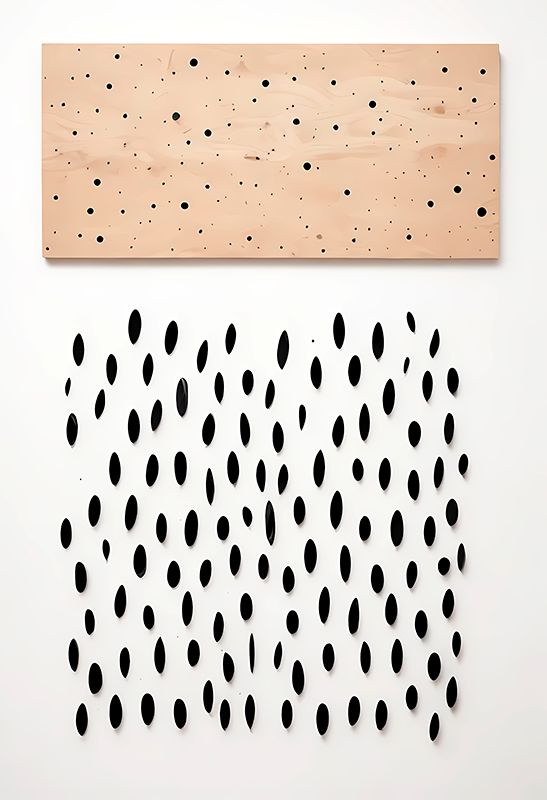 Affiche abstrait art indescriptible - TenStickers