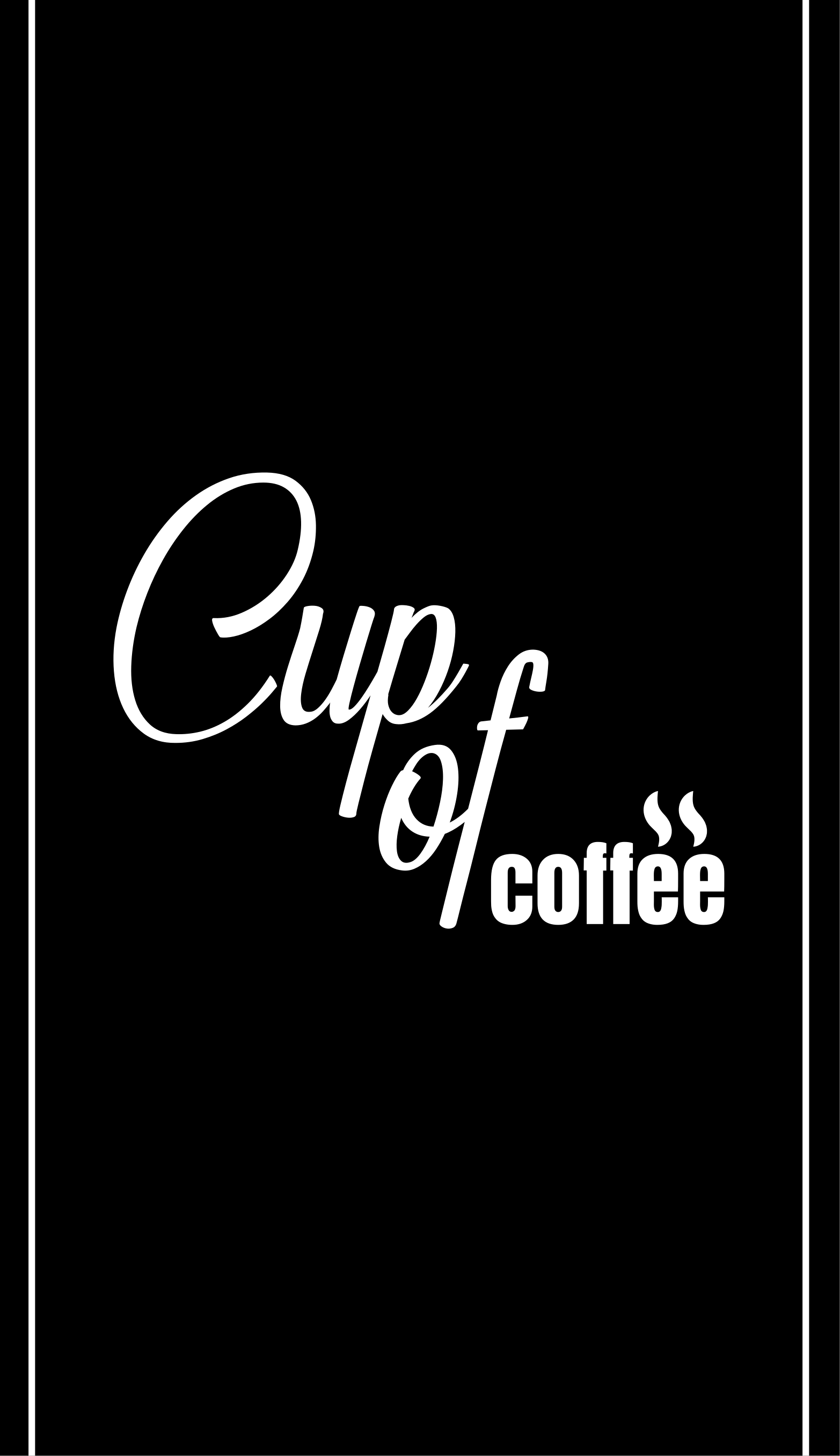 Affiche cuisine tasse de café style minimaliste 4 - TenStickers