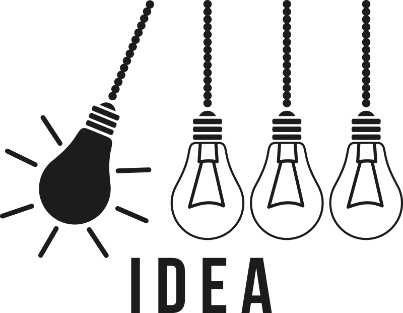 Affiche bureau idée au design agréable - TenStickers