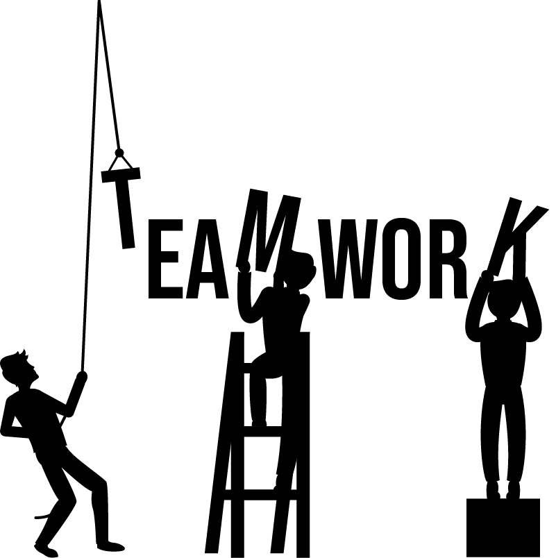 Affiche bureau esprit d'équipe - TenStickers