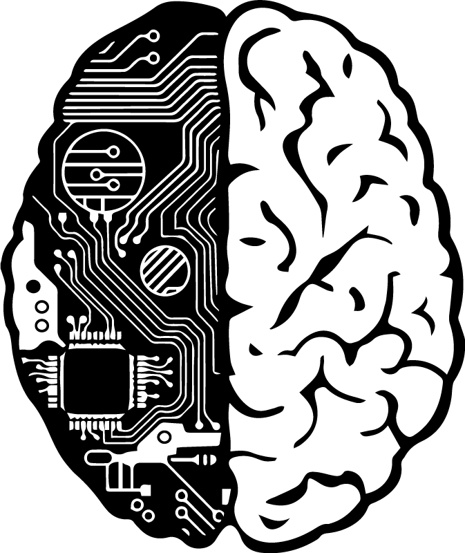 Affiche bureau cerveau technique - TenStickers