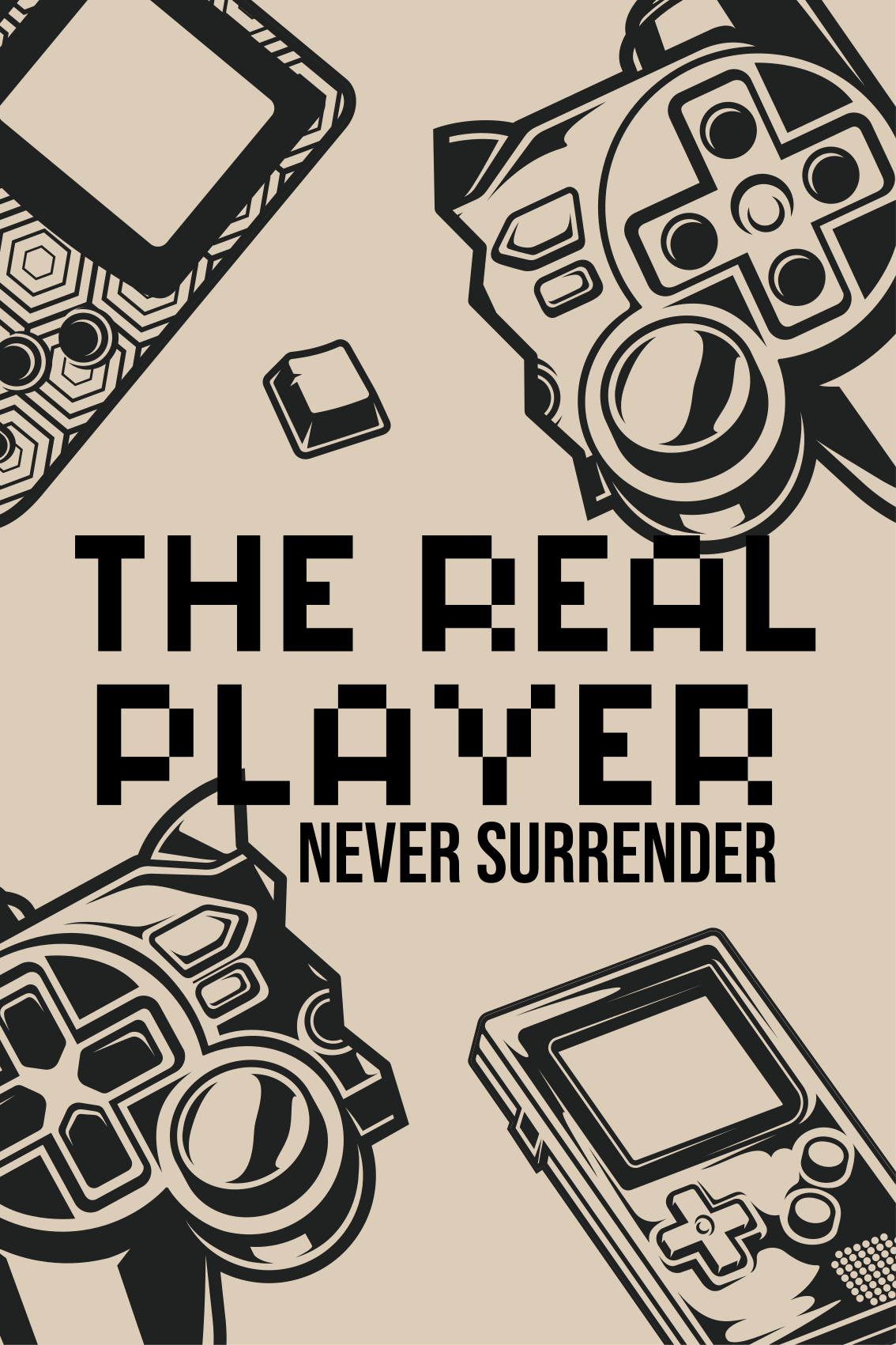 Poster chambre ado joueur authentique - TenStickers