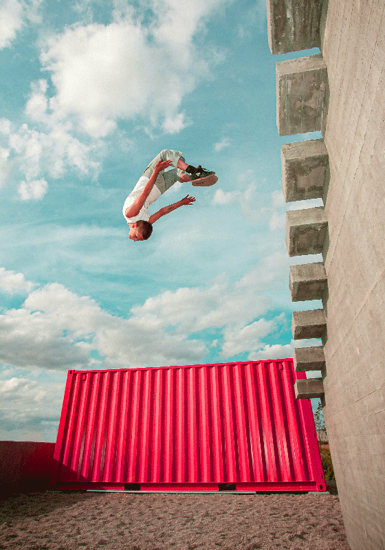 Poster chambre ado parkour - TenStickers