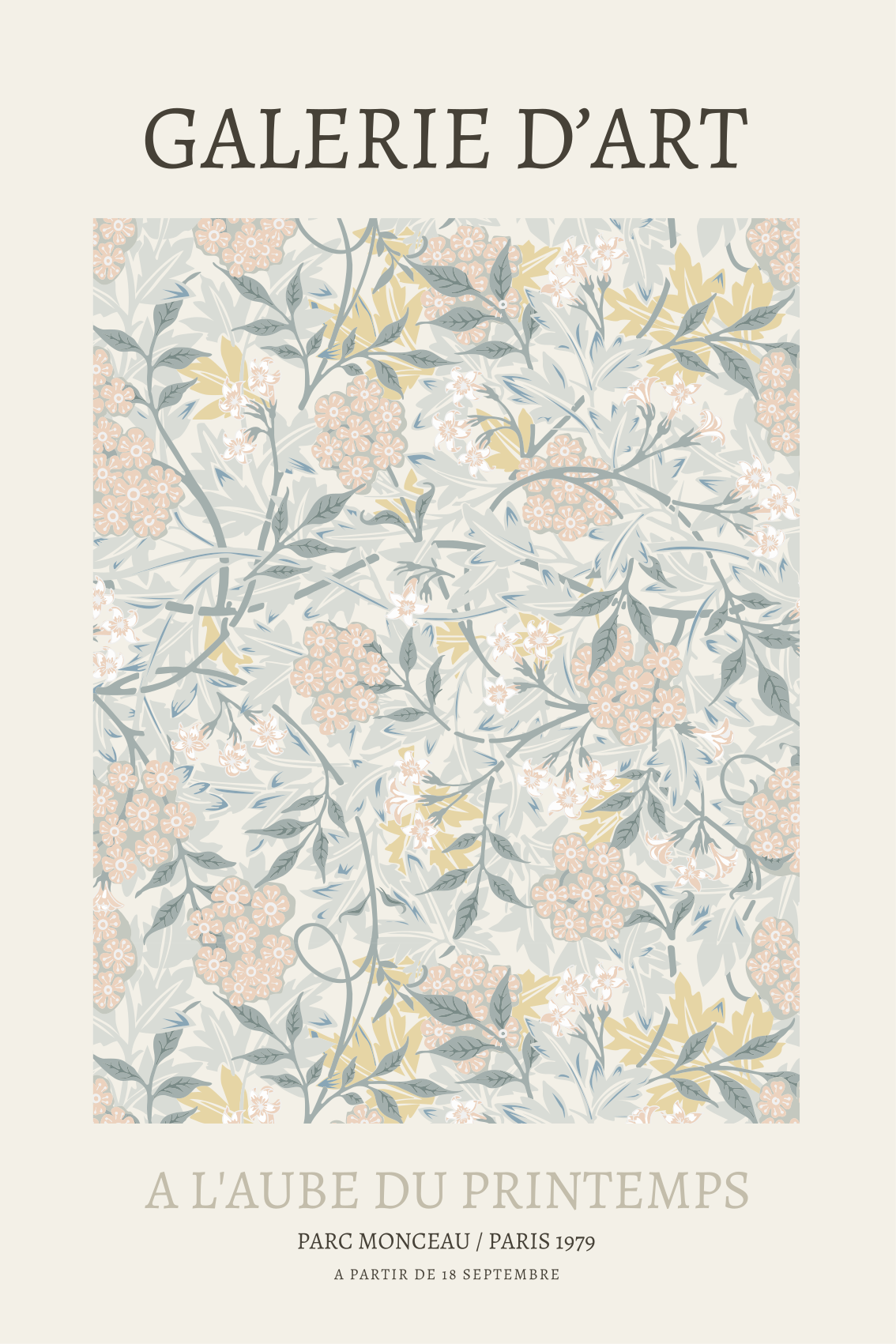 Poster phrases galerie d'art poster - TenStickers