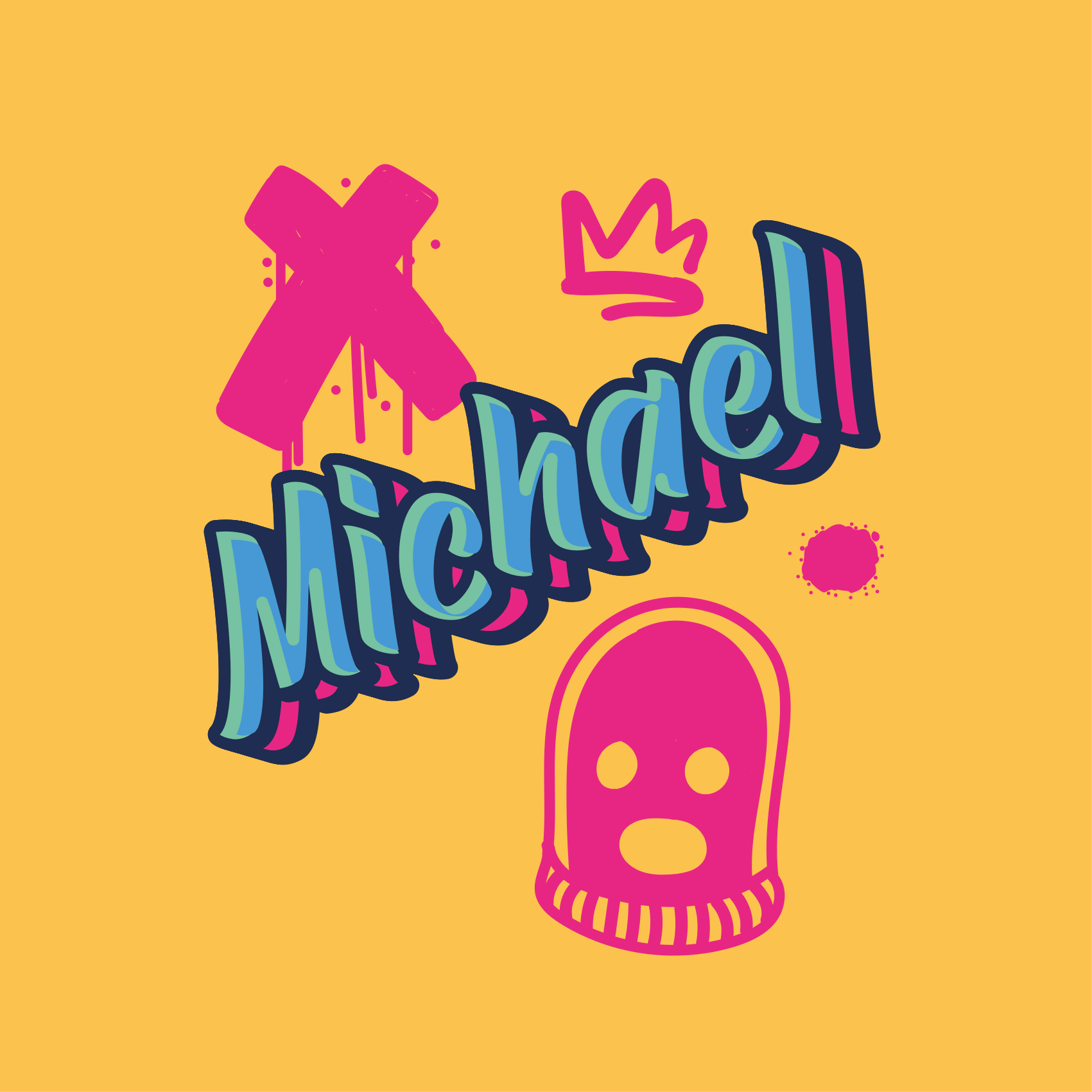 Poster chambre ado expression en lettres audacieuses - TenStickers