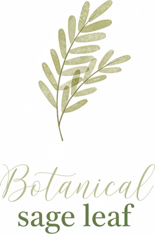Poster personnalisé feuille de sauge botanique - TenStickers